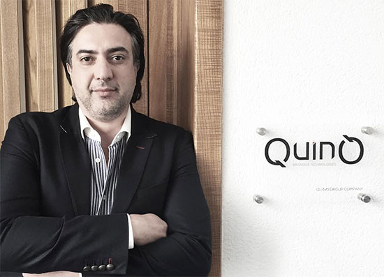 Cherif Mabrouk, CEO de groupe suisse QuinQ Holding