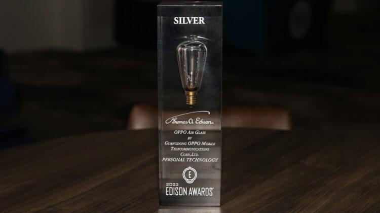 OPPO Air Glass remporte le trophée d’argent aux Edison Awards 2023